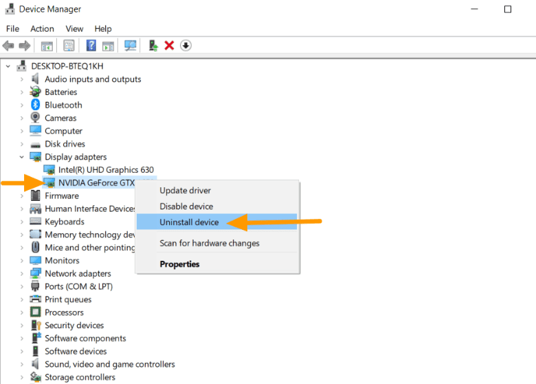 nvidia network adapter driver windows 10