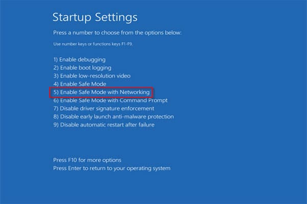 enable-safe-mode-with-networking