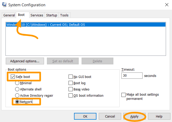 safe-boot-with-network-enable