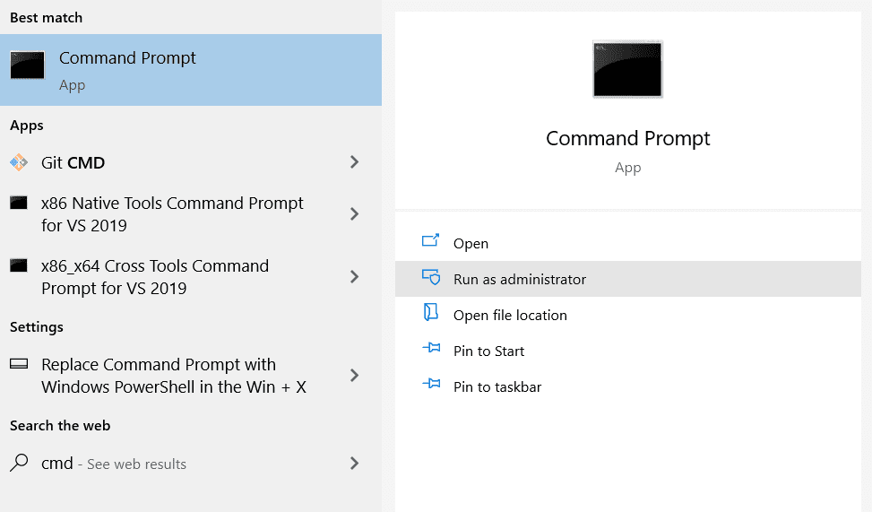 start-command-prompt-as-admin