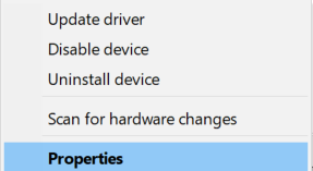 Device-driver-properties