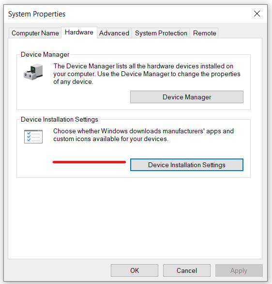 device-installation-settings