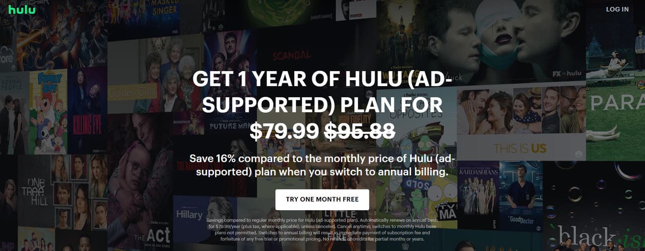 Hulu-One-Month-Trial