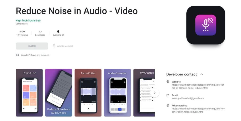 Reduce-Noise-In-Audio-And-Video