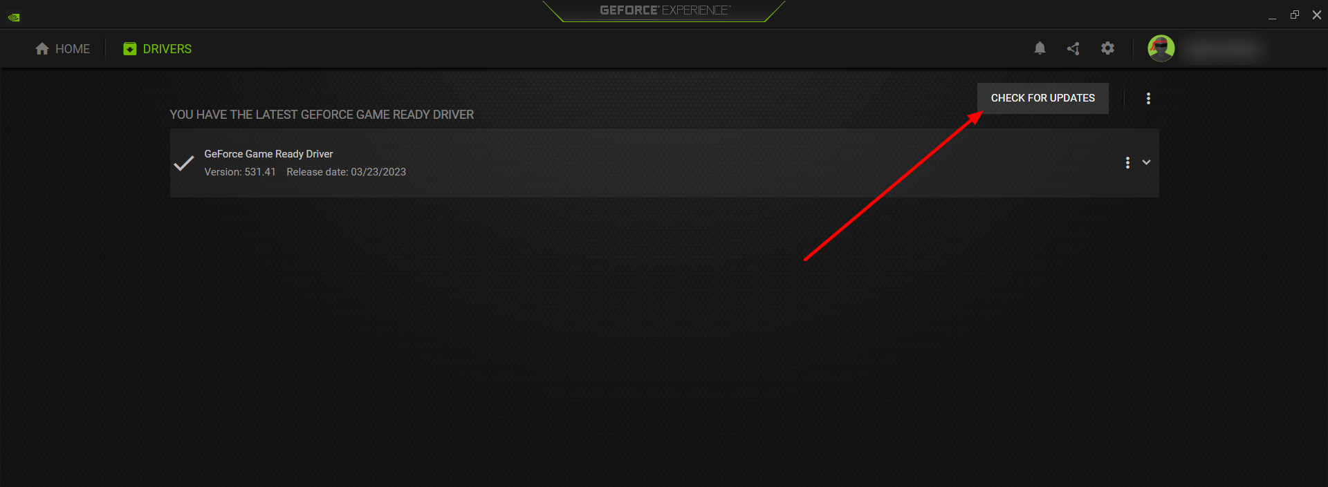Check-for-Driver-Update-On-Geforce-Experience