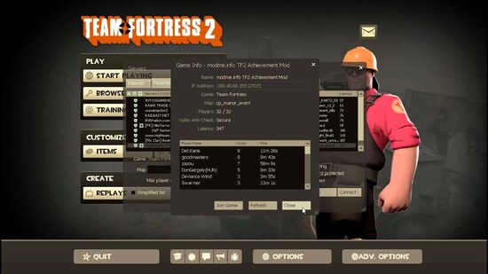 Common Team Fortress 2 [TF2] Server Issues