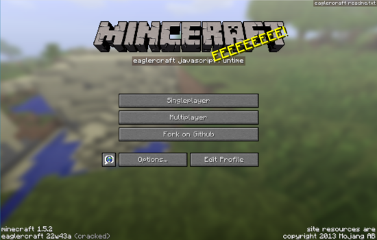 Eaglecraft minecraft unblocked how to play in school work 2024