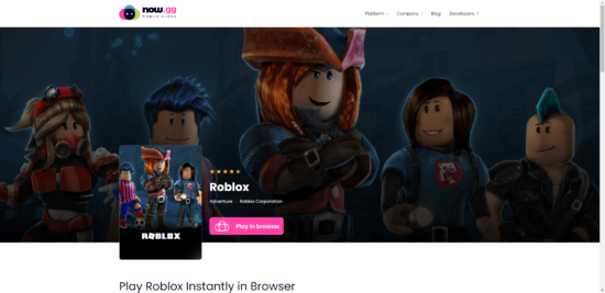 Why Now.gg Roblox is blocked