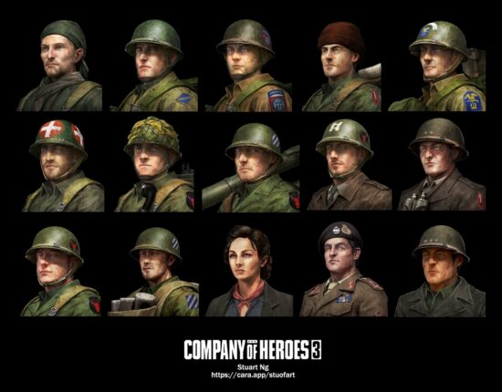 Company of Heroes 3 Characters