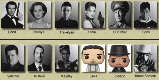 GoldenEye 007 Characters